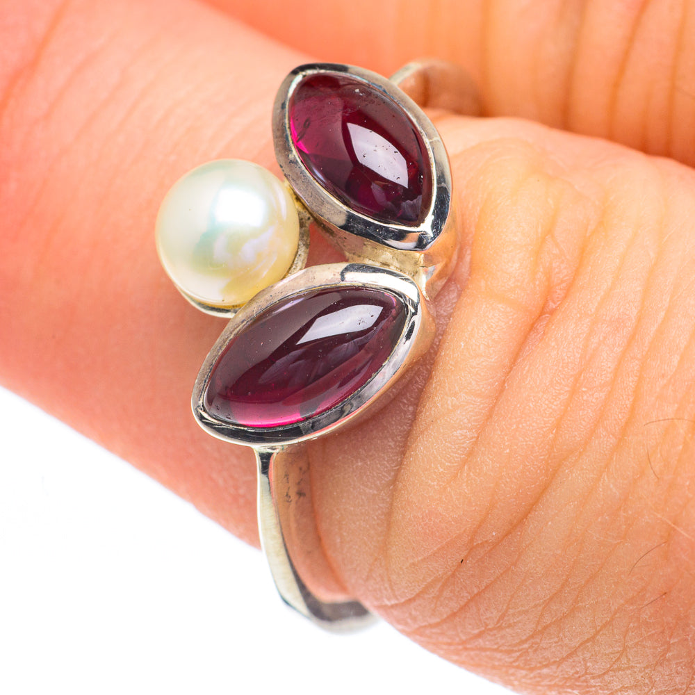Garnet Rings handcrafted by Ana Silver Co - RING60767