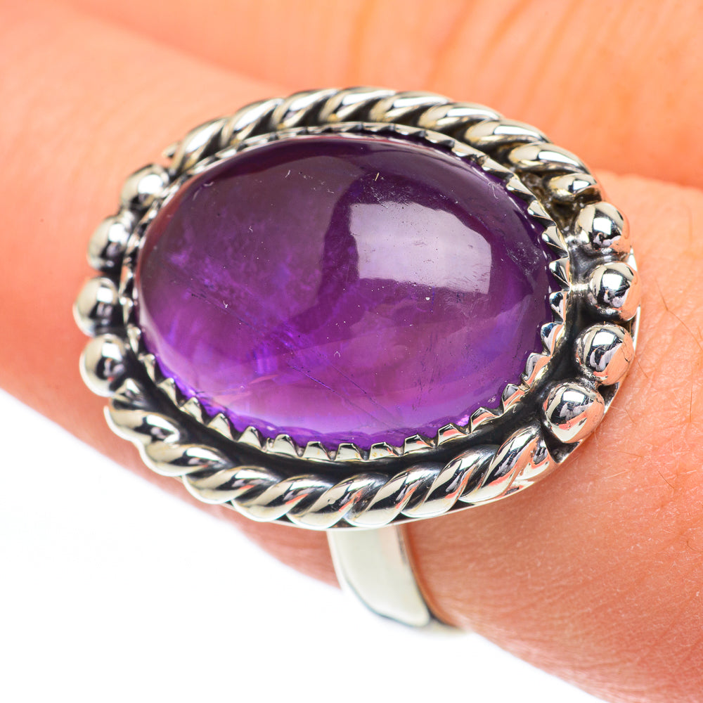 Amethyst Rings handcrafted by Ana Silver Co - RING60770