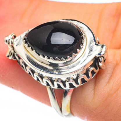 Black Onyx Rings handcrafted by Ana Silver Co - RING60776