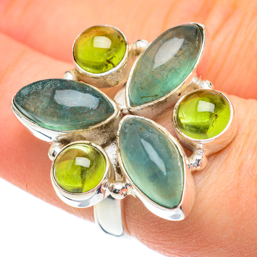 Aquamarine Rings handcrafted by Ana Silver Co - RING60786