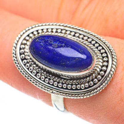 Lapis Lazuli Rings handcrafted by Ana Silver Co - RING60787