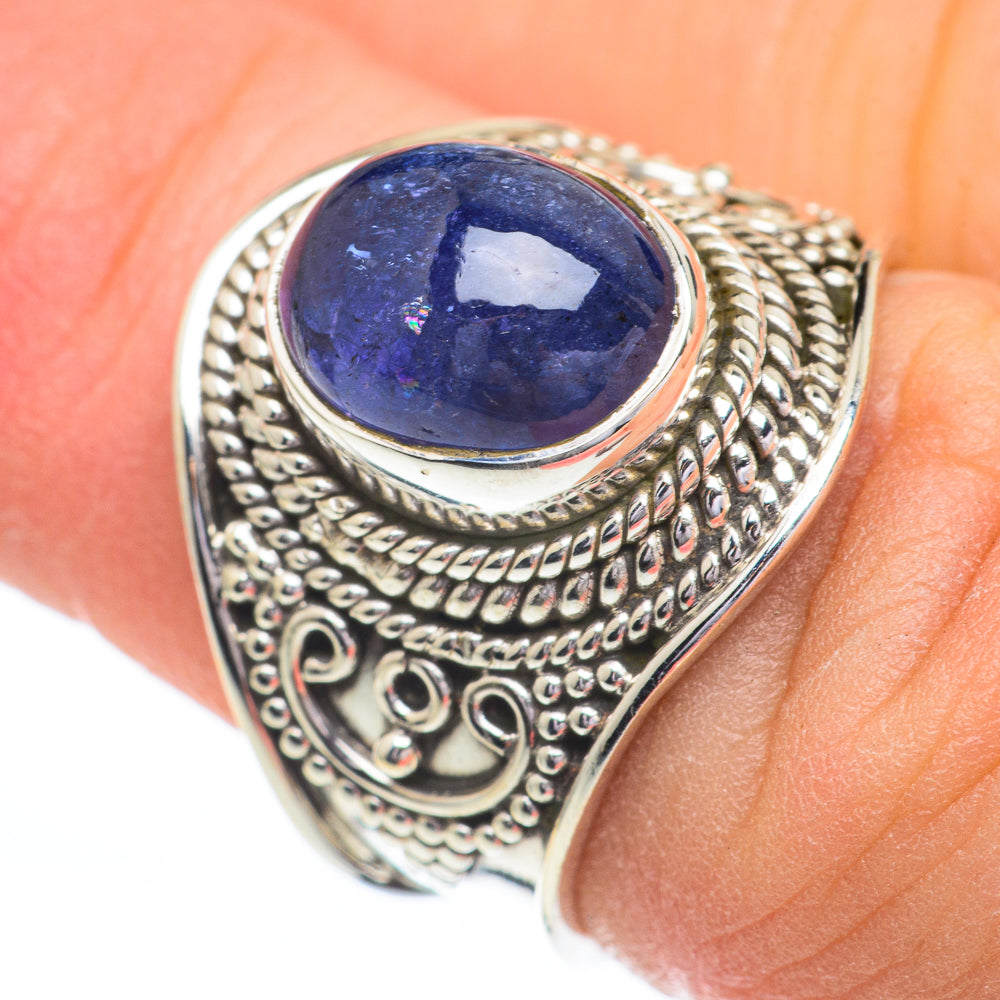Tanzanite Rings handcrafted by Ana Silver Co - RING60802