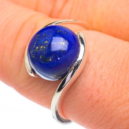 Lapis Lazuli Rings handcrafted by Ana Silver Co - RING60819
