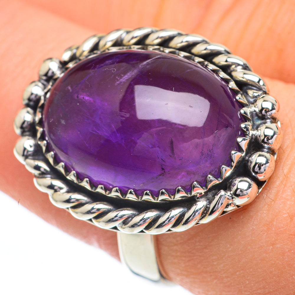 Amethyst Rings handcrafted by Ana Silver Co - RING60831