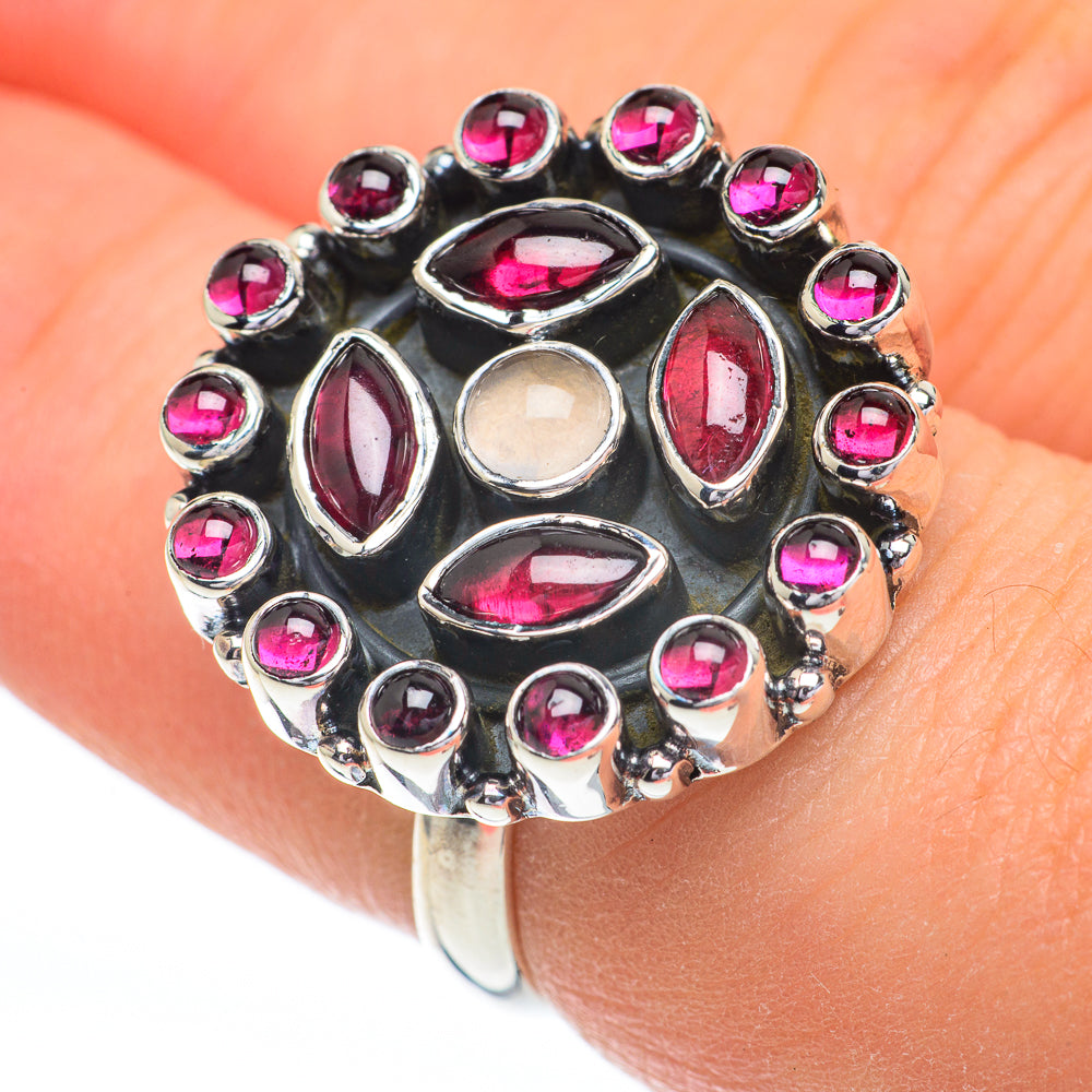 Garnet Rings handcrafted by Ana Silver Co - RING60854