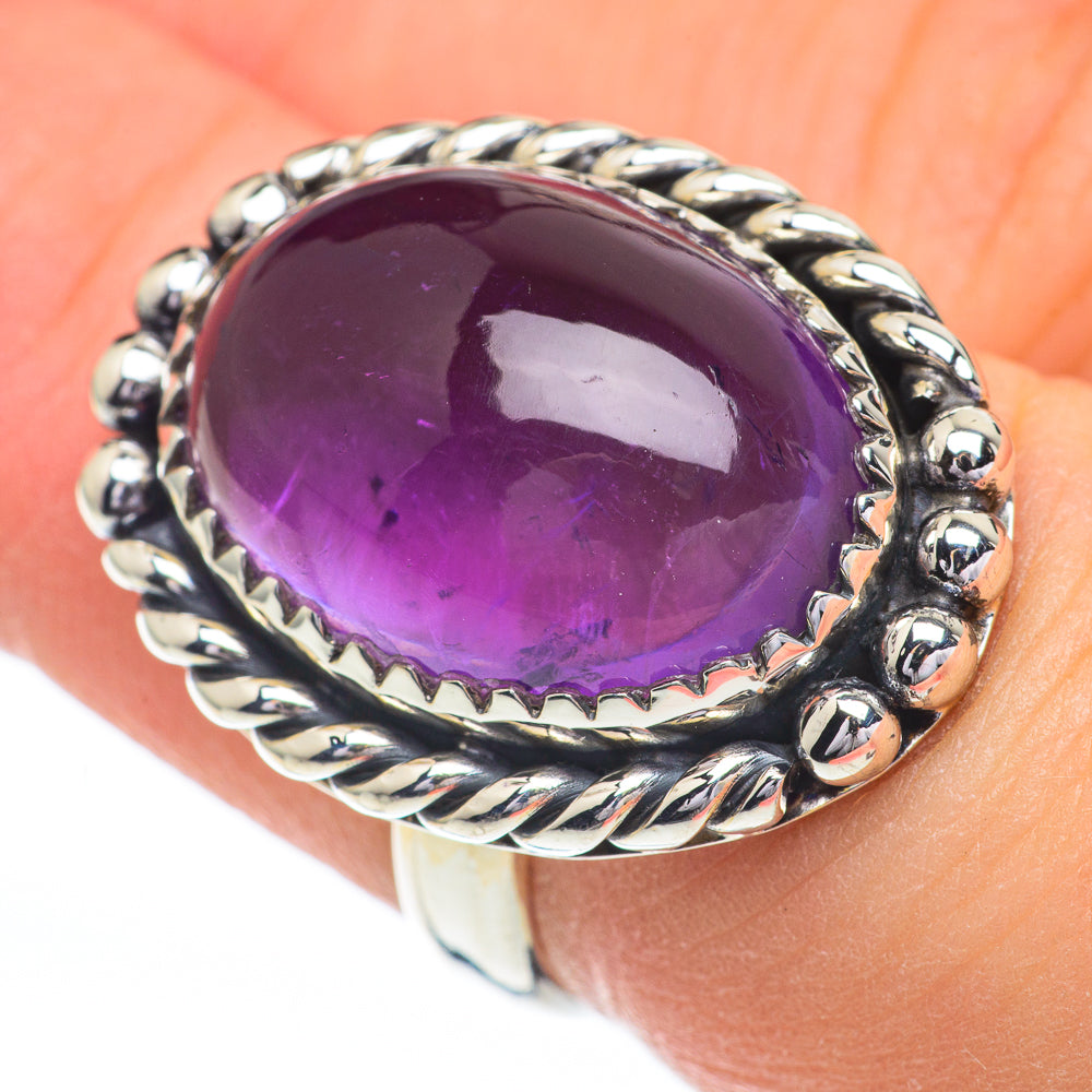 Amethyst Rings handcrafted by Ana Silver Co - RING60855