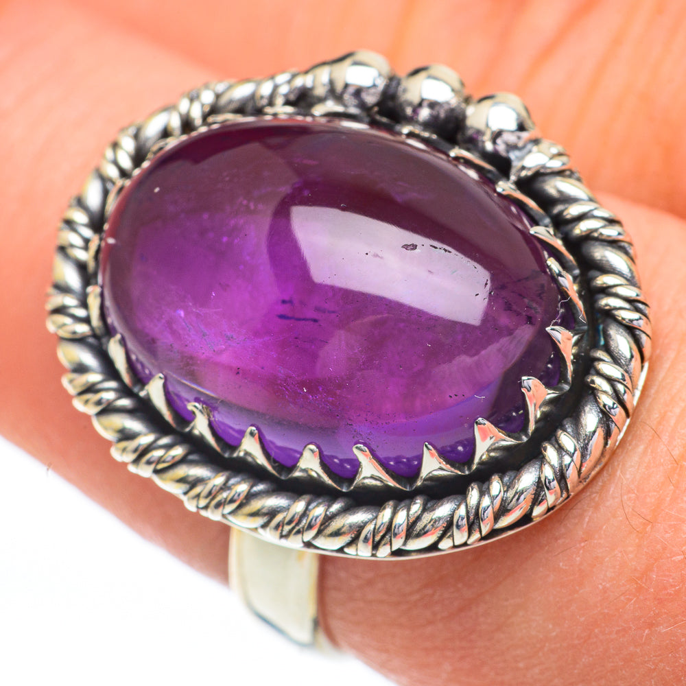 Amethyst Rings handcrafted by Ana Silver Co - RING60857