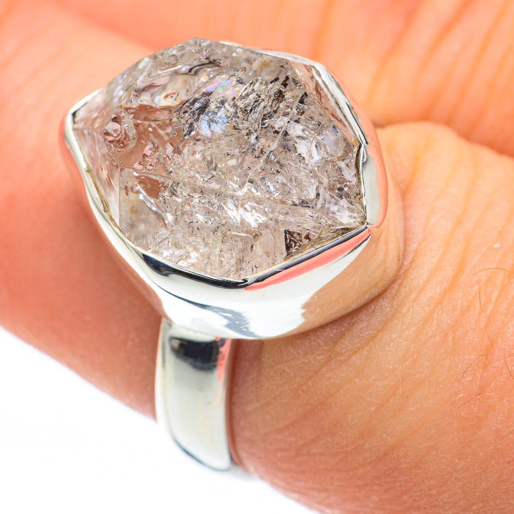 Herkimer Diamond Rings handcrafted by Ana Silver Co - RING60860