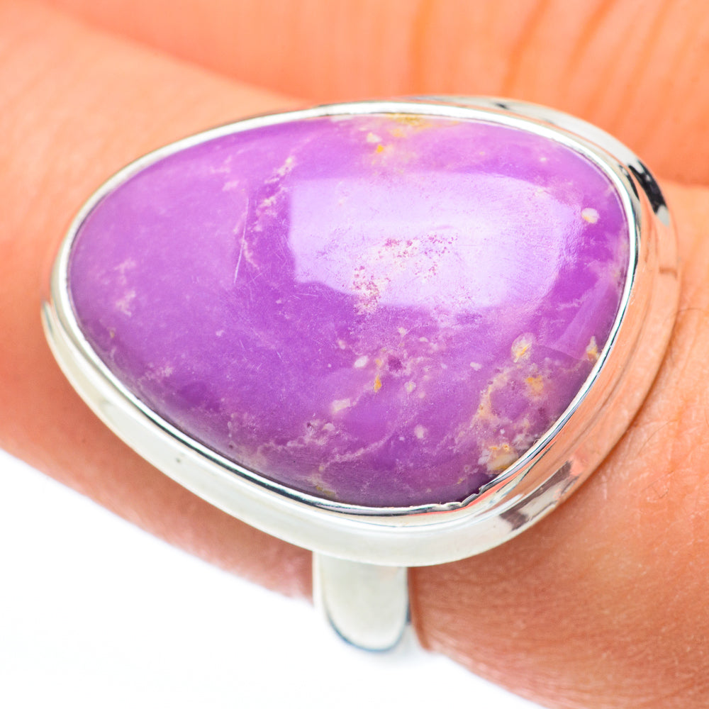 Phosphosiderite Rings handcrafted by Ana Silver Co - RING60875