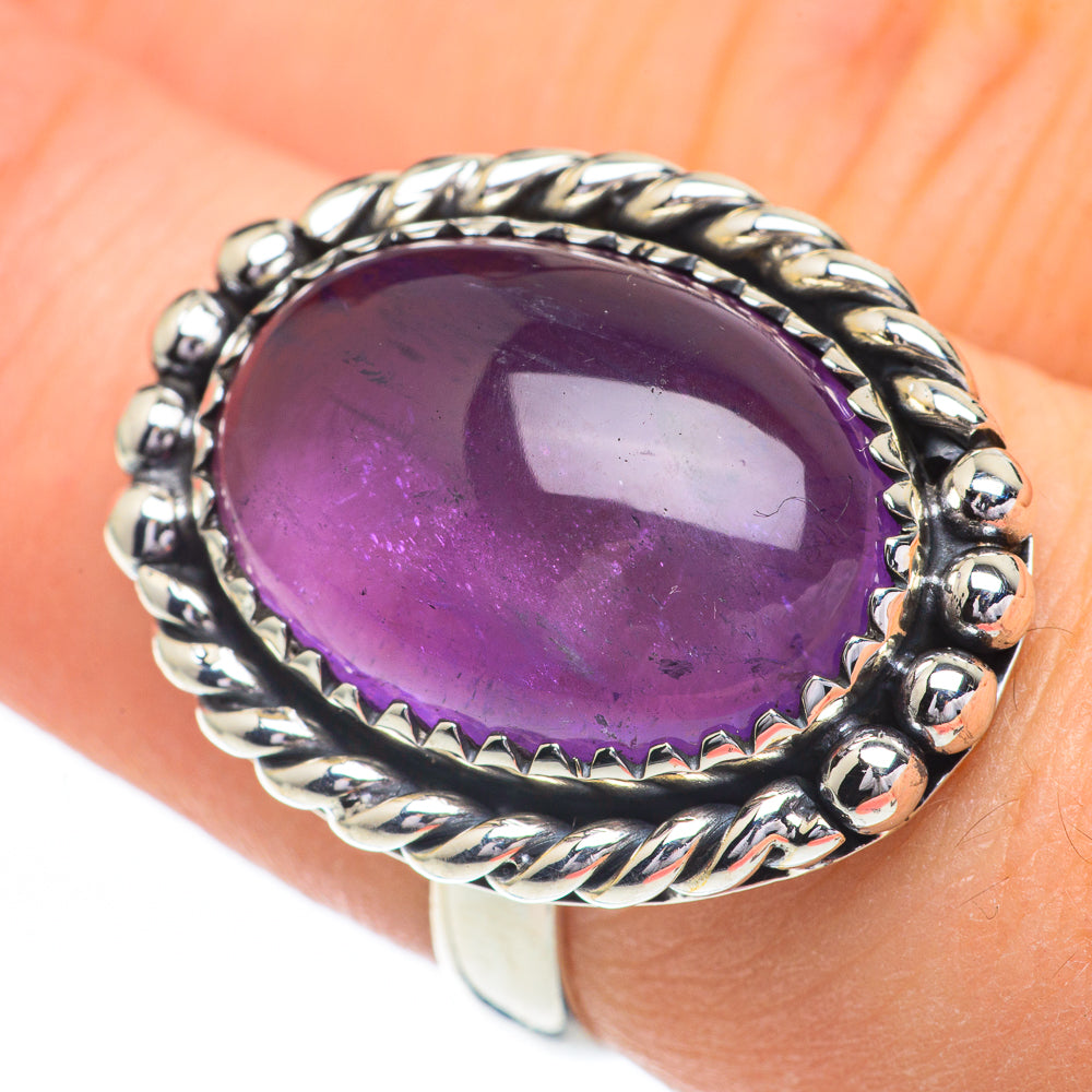 Amethyst Rings handcrafted by Ana Silver Co - RING60876