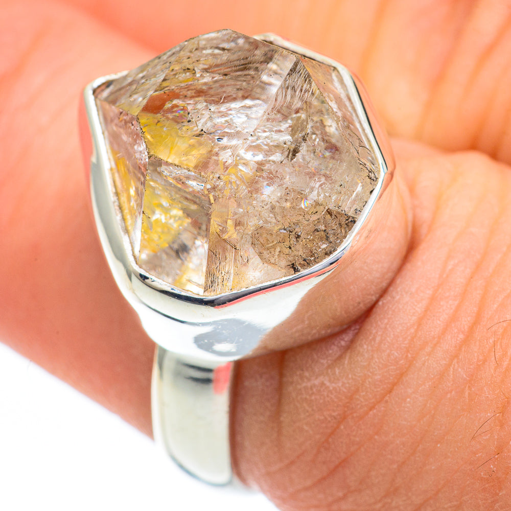 Herkimer Diamond Rings handcrafted by Ana Silver Co - RING60877