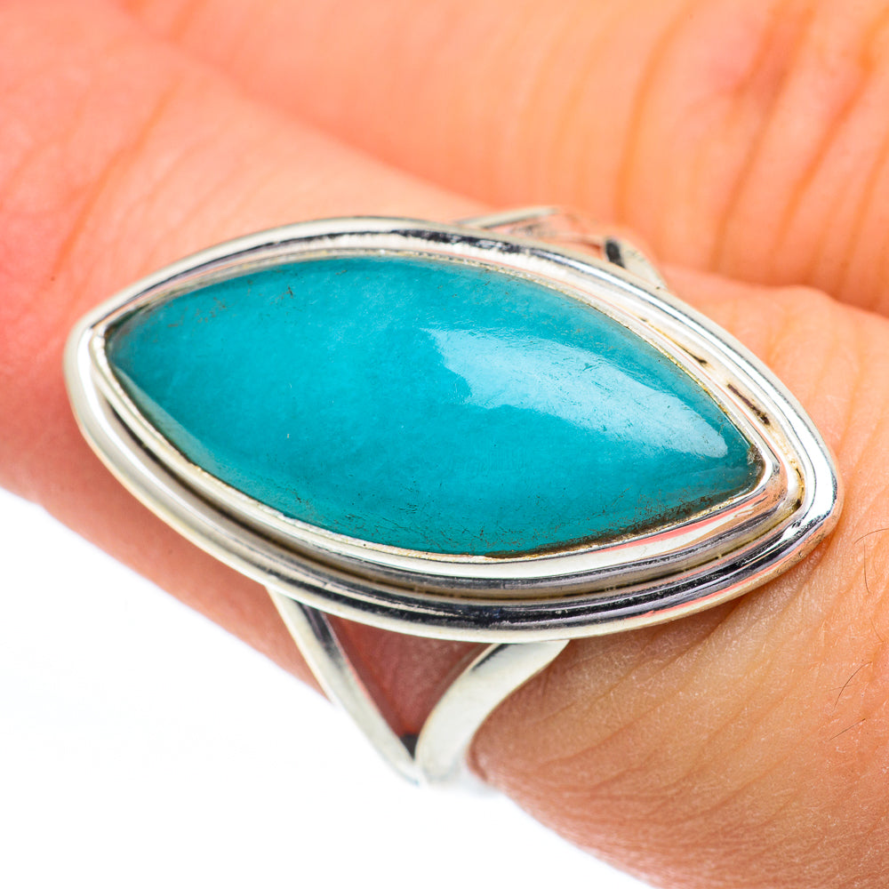 Larimar Rings handcrafted by Ana Silver Co - RING60885