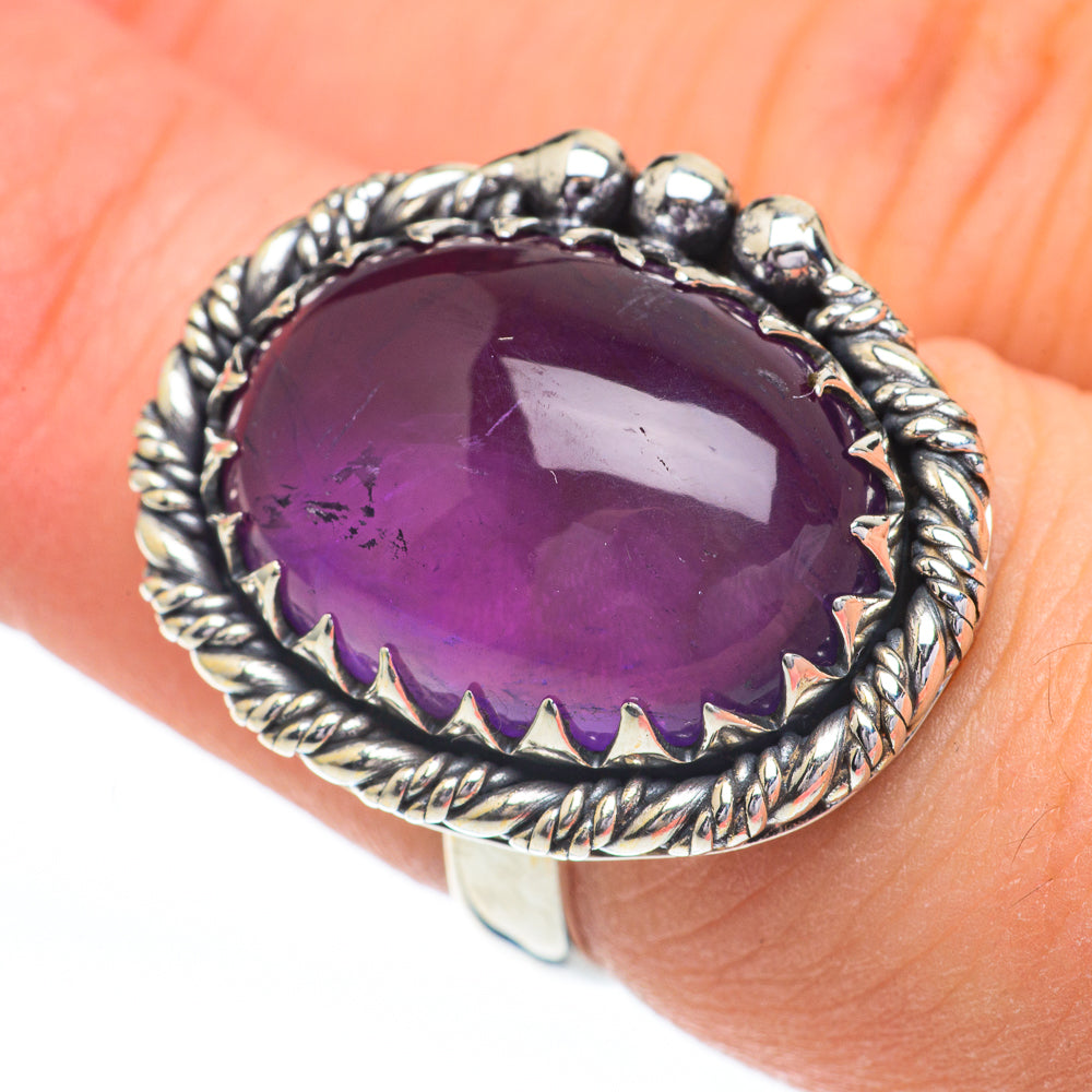 Amethyst Rings handcrafted by Ana Silver Co - RING60891