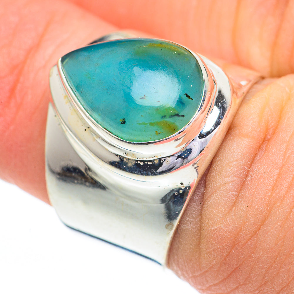 Peruvian Opal Rings handcrafted by Ana Silver Co - RING60914