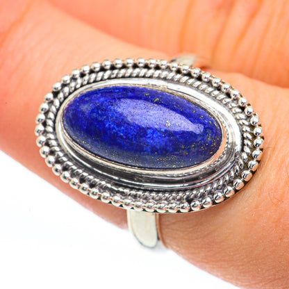 Lapis Lazuli Rings handcrafted by Ana Silver Co - RING60944