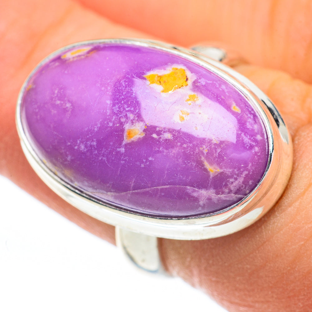 Phosphosiderite Rings handcrafted by Ana Silver Co - RING60951