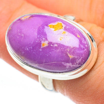 Phosphosiderite Rings handcrafted by Ana Silver Co - RING60951