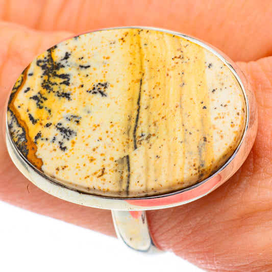 Picture Jasper Rings handcrafted by Ana Silver Co - RING60966