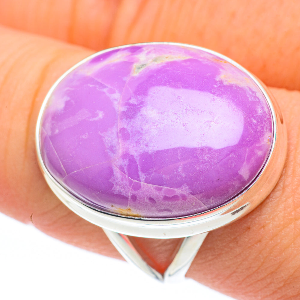 Phosphosiderite Rings handcrafted by Ana Silver Co - RING60973