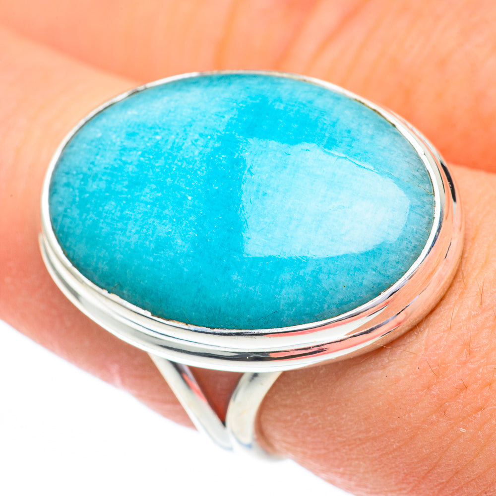 Larimar Rings handcrafted by Ana Silver Co - RING60990