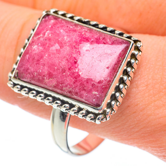 Thulite Rings handcrafted by Ana Silver Co - RING60999
