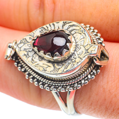 Garnet Rings handcrafted by Ana Silver Co - RING61000