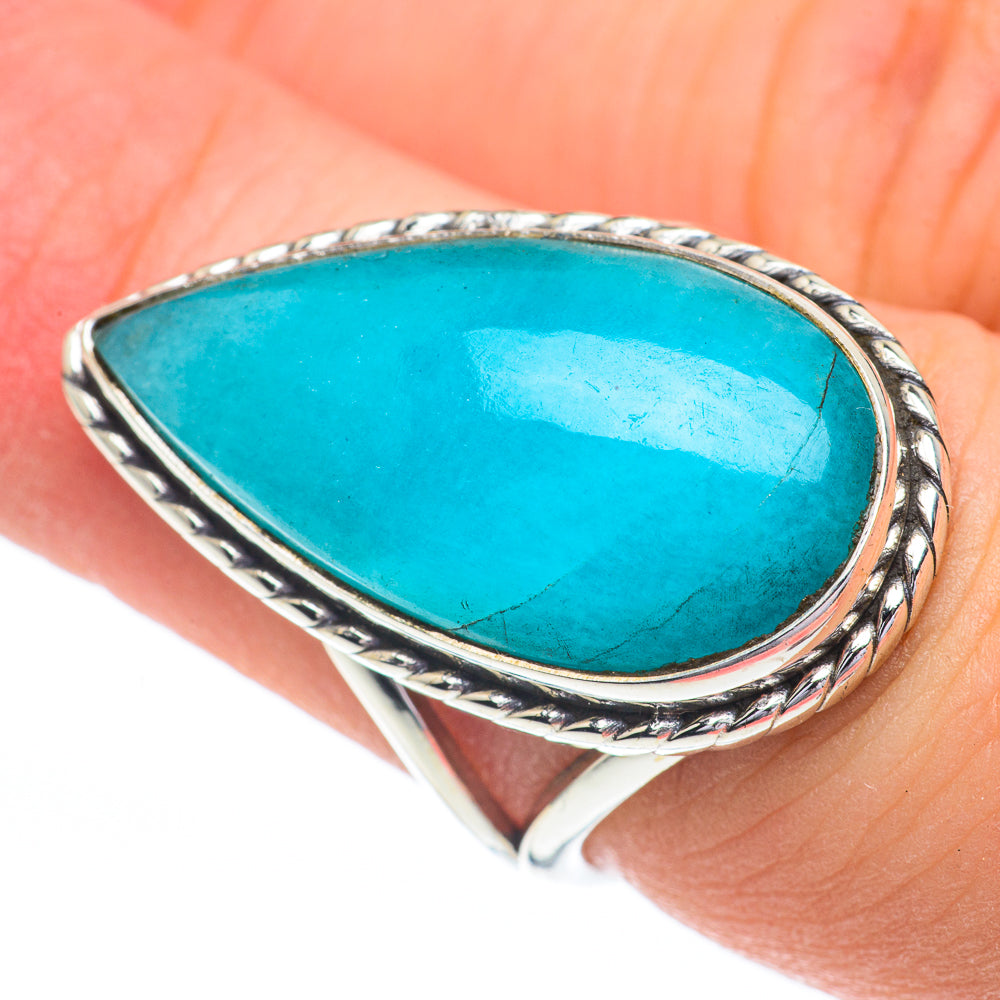 Larimar Rings handcrafted by Ana Silver Co - RING61016