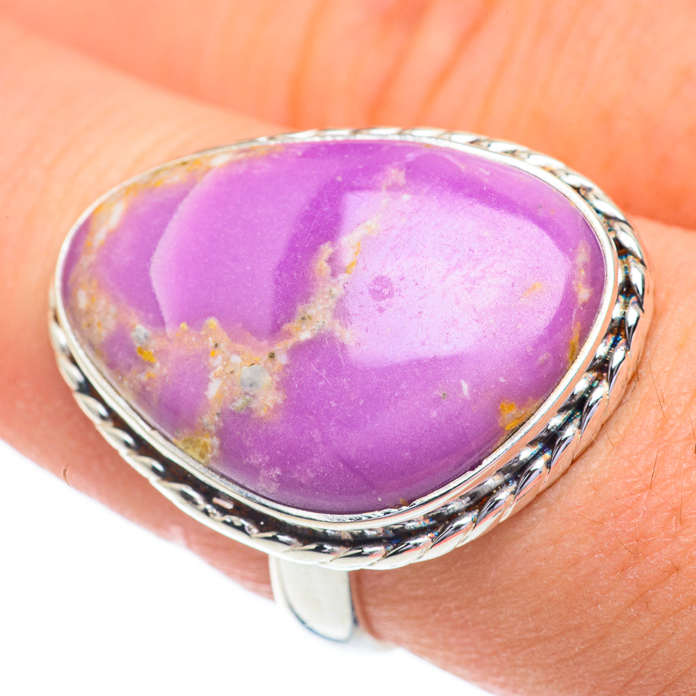 Phosphosiderite Rings handcrafted by Ana Silver Co - RING61030