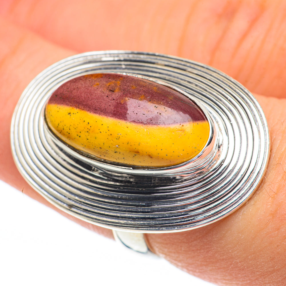Mookaite Rings handcrafted by Ana Silver Co - RING61047