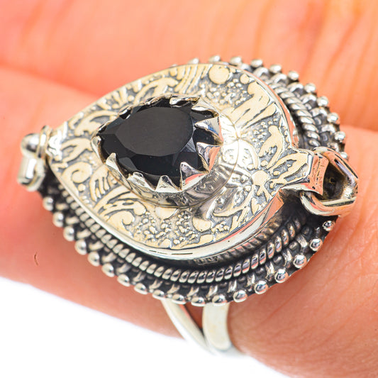 Black Onyx Rings handcrafted by Ana Silver Co - RING61055