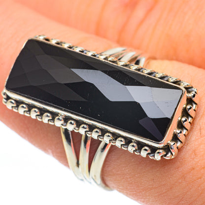 Black Onyx Rings handcrafted by Ana Silver Co - RING61094