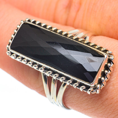 Black Onyx Rings handcrafted by Ana Silver Co - RING61109