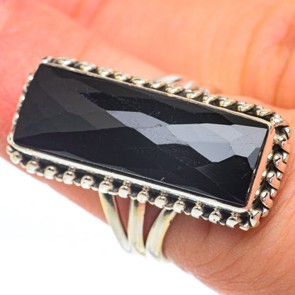 Black Onyx Rings handcrafted by Ana Silver Co - RING61125