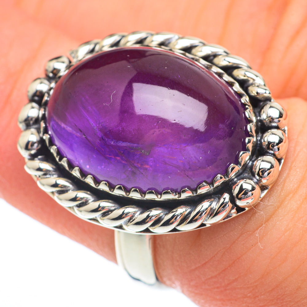 Amethyst Rings handcrafted by Ana Silver Co - RING61161