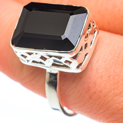 Black Onyx Rings handcrafted by Ana Silver Co - RING61167