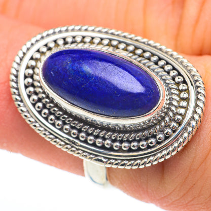Lapis Lazuli Rings handcrafted by Ana Silver Co - RING61178