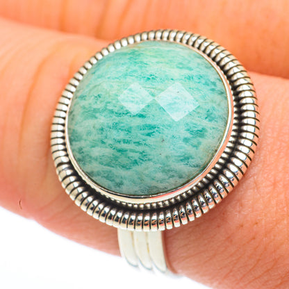 Amazonite Rings handcrafted by Ana Silver Co - RING61180