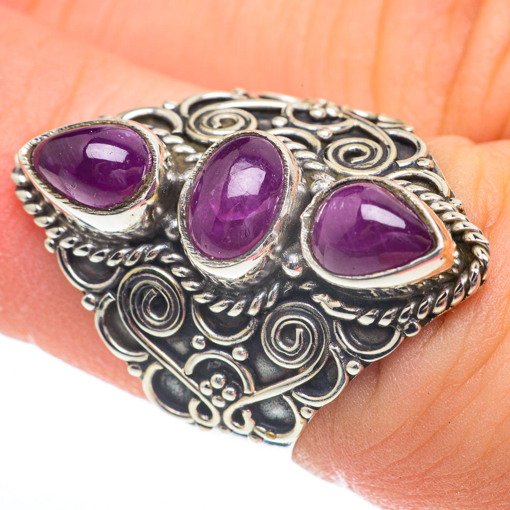 Ruby Rings handcrafted by Ana Silver Co - RING61185