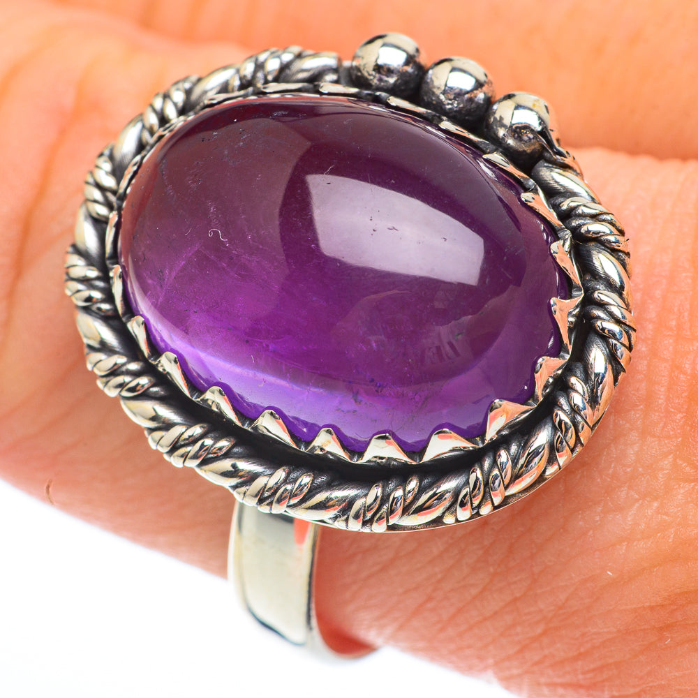 Amethyst Rings handcrafted by Ana Silver Co - RING61187