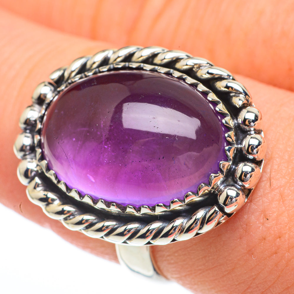 Amethyst Rings handcrafted by Ana Silver Co - RING61189