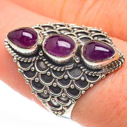 Ruby Rings handcrafted by Ana Silver Co - RING61208