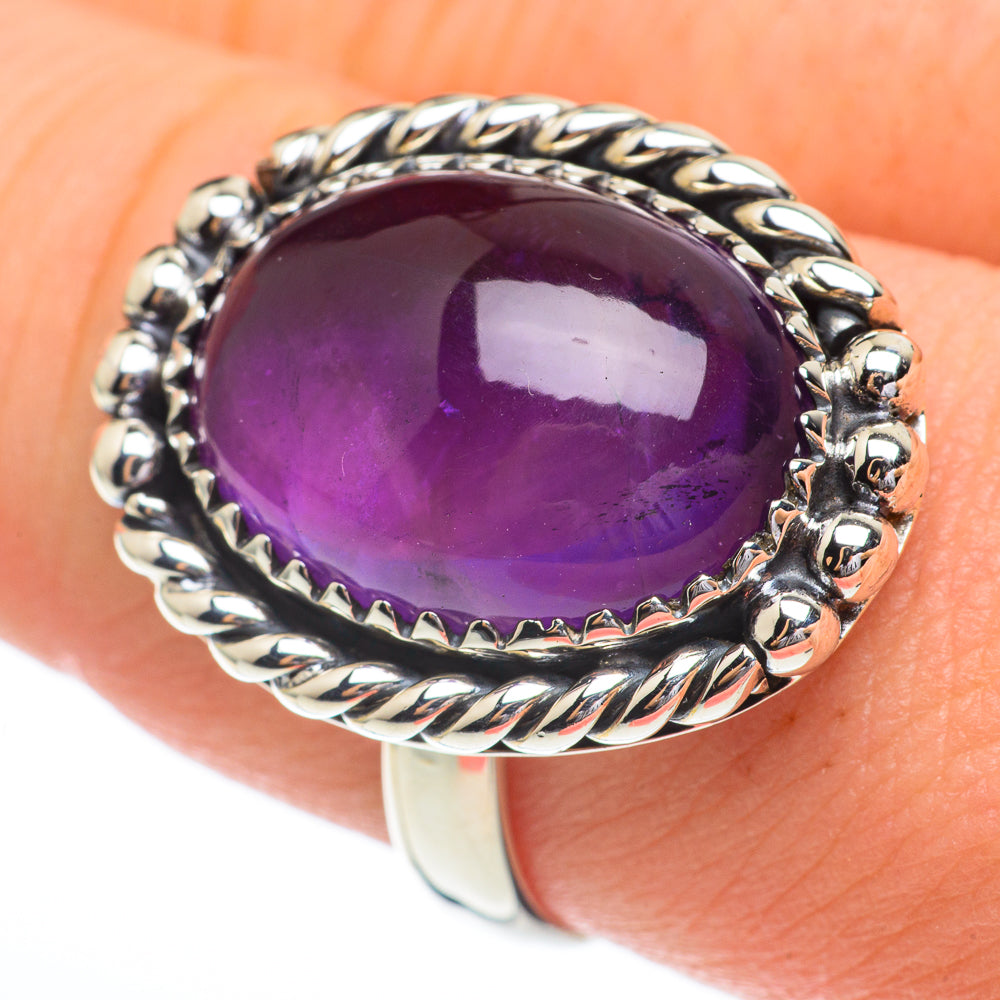 Amethyst Rings handcrafted by Ana Silver Co - RING61210