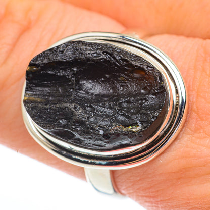 Tektite Rings handcrafted by Ana Silver Co - RING61216