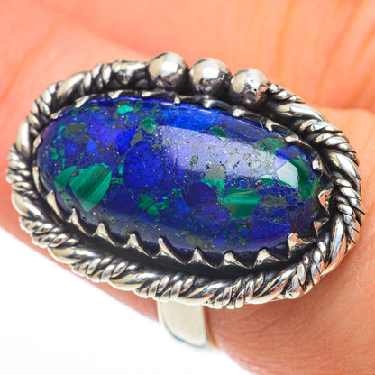 Azurite Rings handcrafted by Ana Silver Co - RING61219