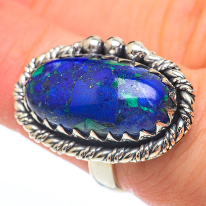 Azurite Rings handcrafted by Ana Silver Co - RING61226