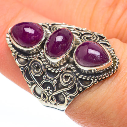 Ruby Rings handcrafted by Ana Silver Co - RING61233