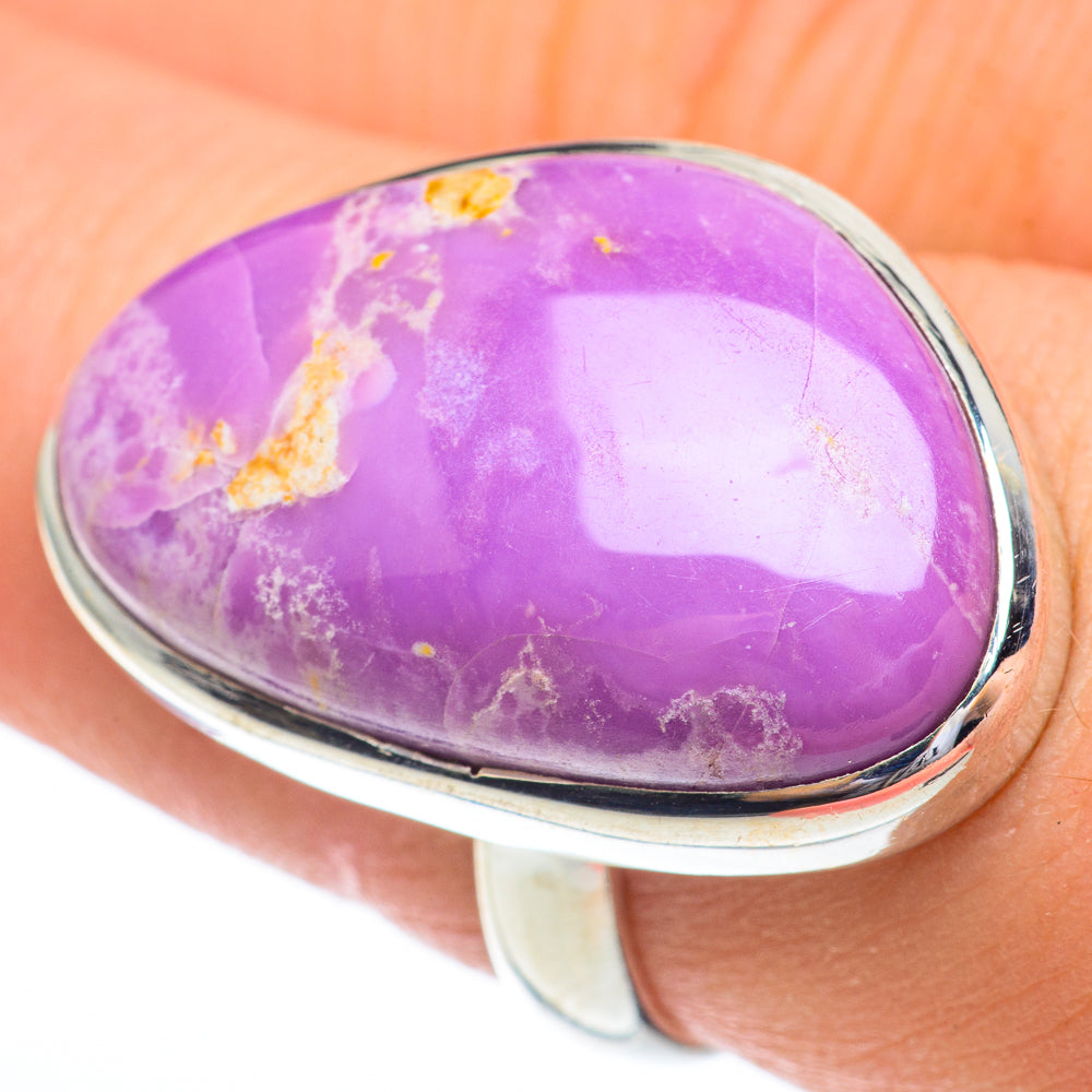 Phosphosiderite Rings handcrafted by Ana Silver Co - RING61235