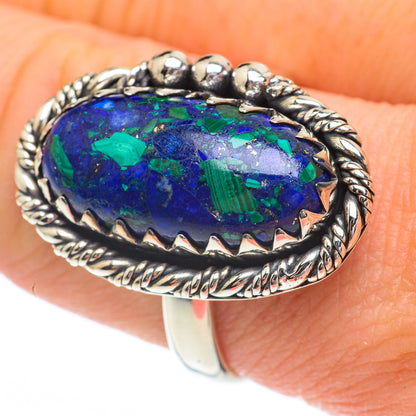 Azurite Rings handcrafted by Ana Silver Co - RING61243