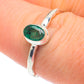 Zambian Emerald Rings handcrafted by Ana Silver Co - RING61251