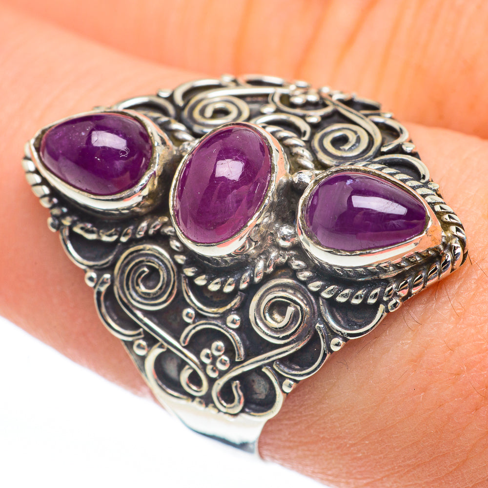 Ruby Rings handcrafted by Ana Silver Co - RING61255